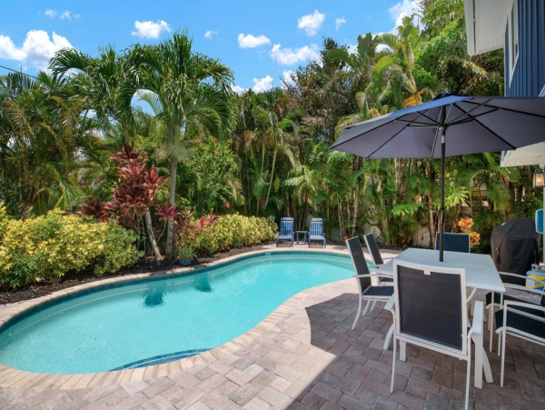 Charming Beach Retreat in Holmes Beach with Private Pool